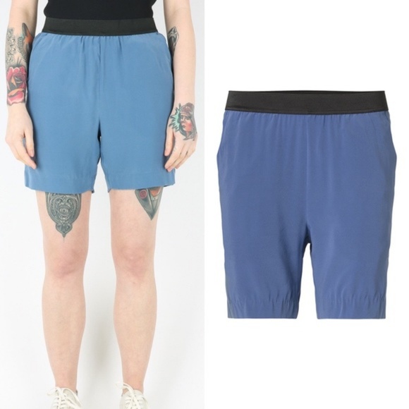 Whyred Silk Shorts Pockets Elastic Waist Swedish - Picture 1 of 8